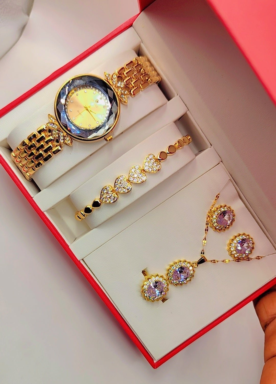 Luxury women's jewelry box