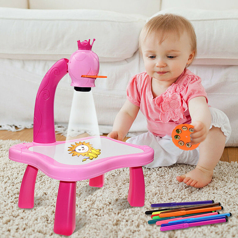 LED Art Painting Table Projector