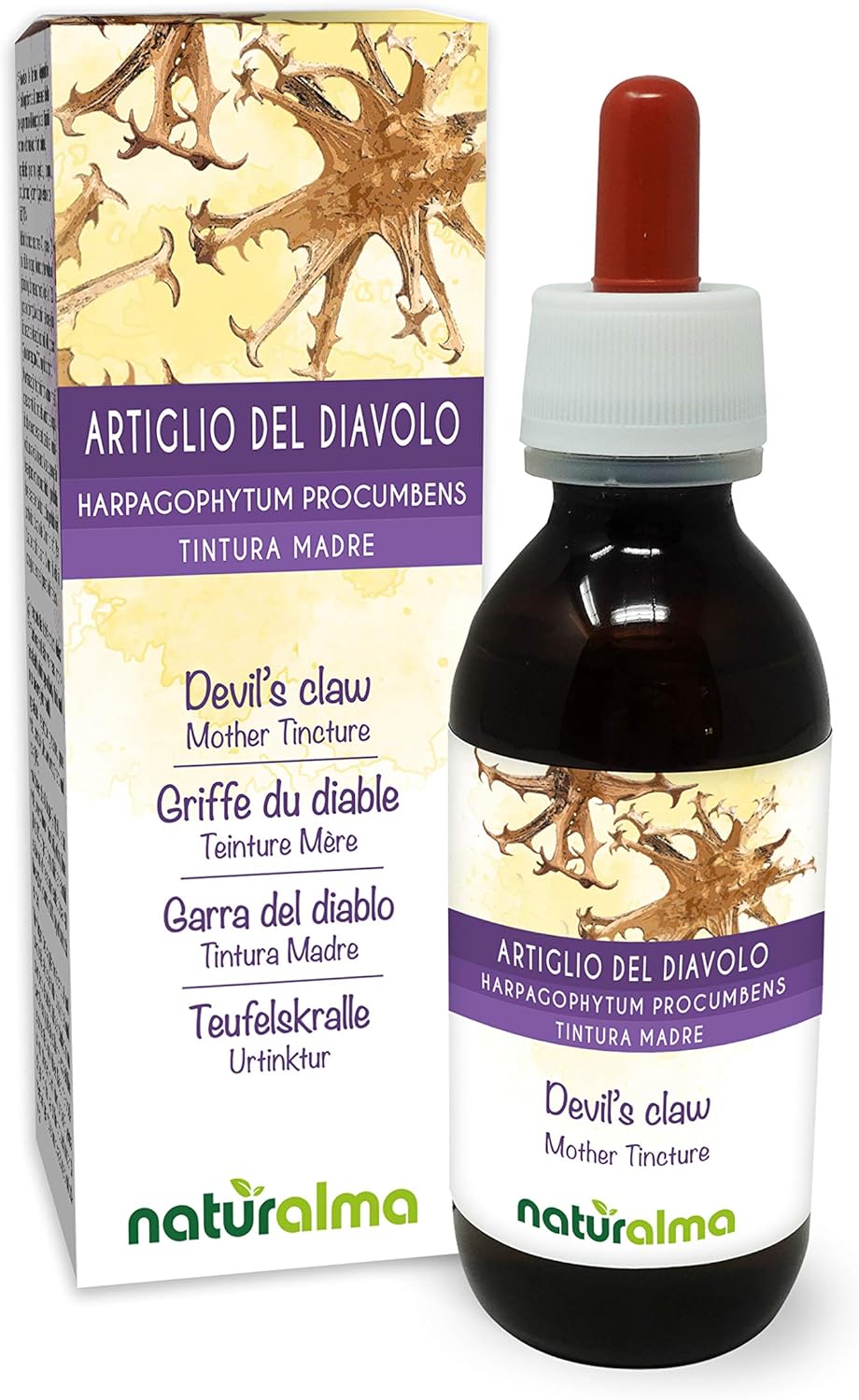 Liquid extract of Devil's Claw (Harpagophytum procumbens)
