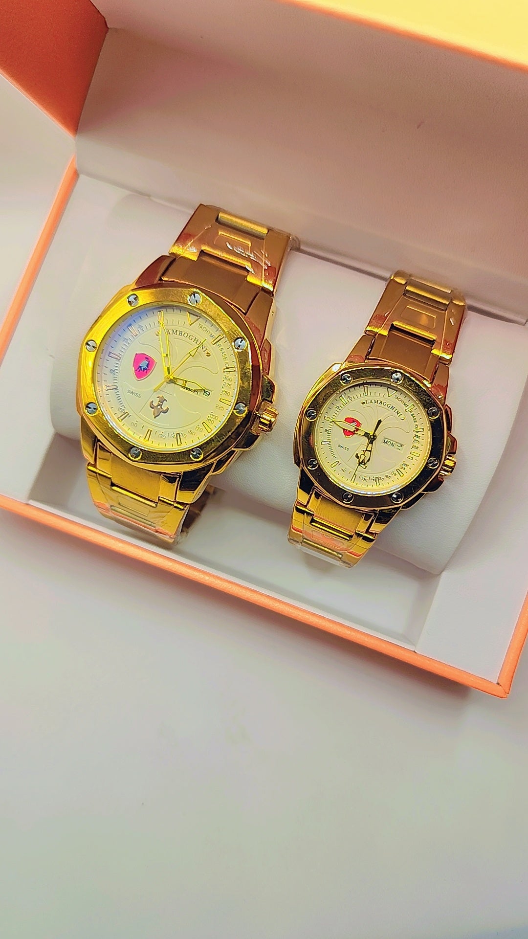 Luxury watch set for couples