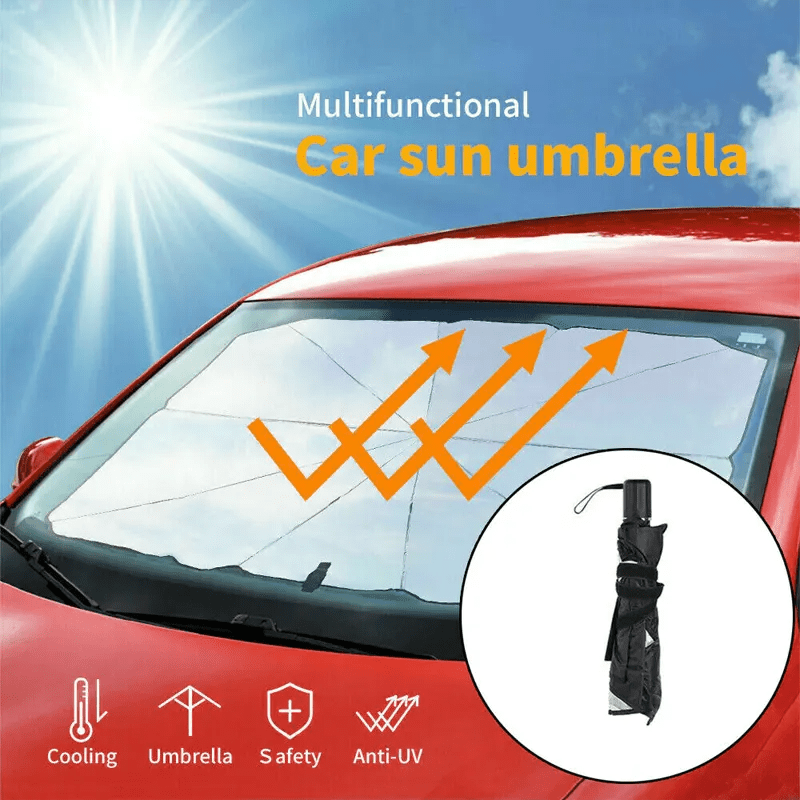 Compact and Portable Car Sunshade