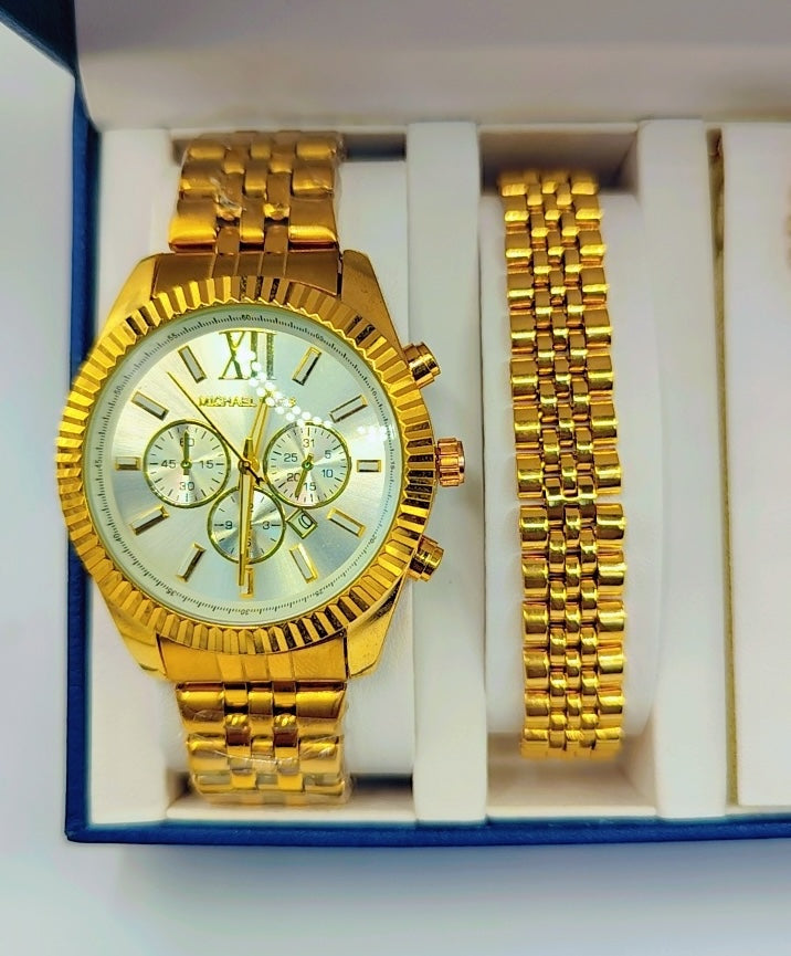 Matching jewelry set for men