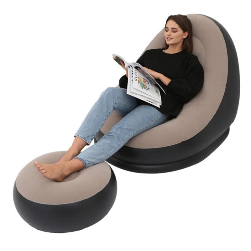 Inflatable Sofa With Cushion and FREE Inflator