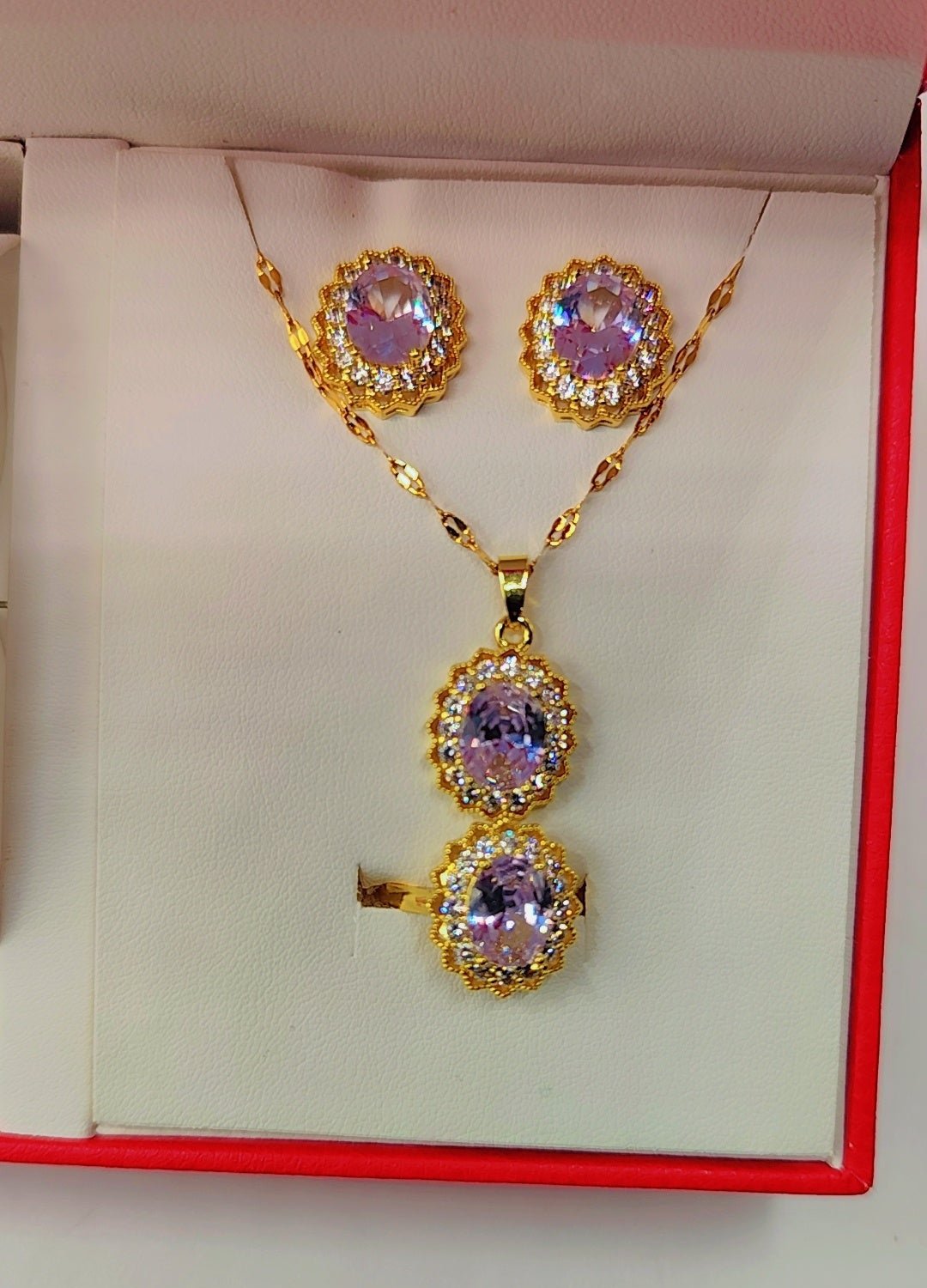 Luxury women's jewelry box