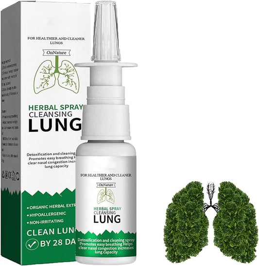 Lung-cleansing herbal spray