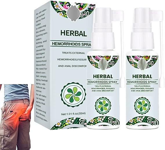HERBAL SPRAY - Effective treatment for internal and external Hemorrhoids