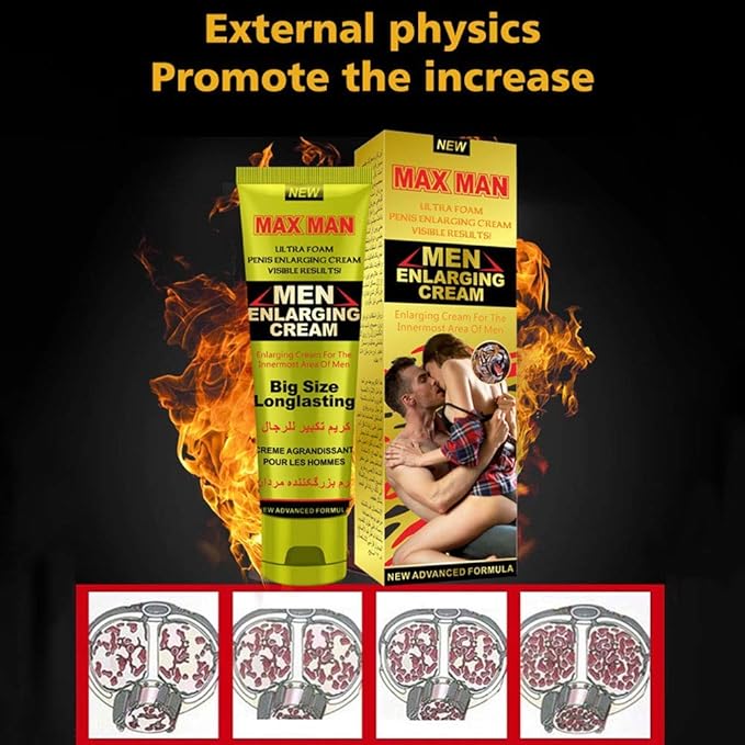 Men MaxMan Massage Cream