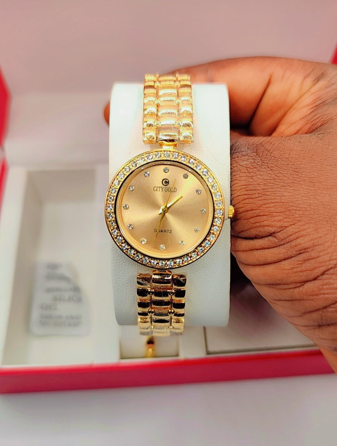 Luxury women's jewelry box with heart motifs - CHRISTMAS OFFER