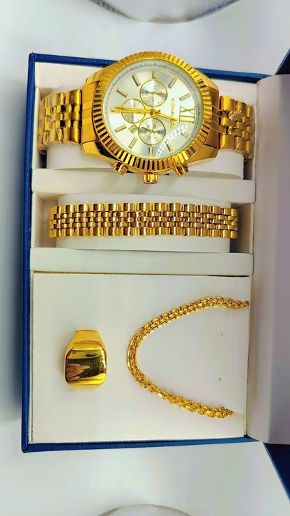 Matching jewelry set for men