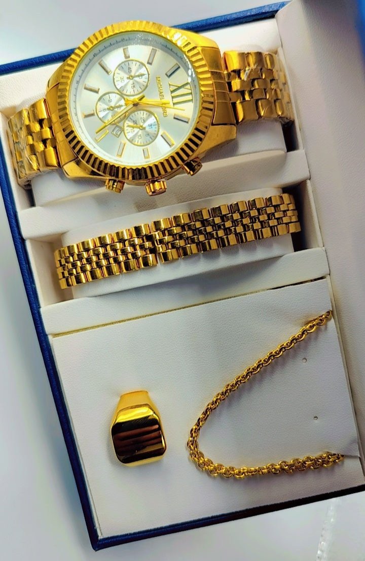 Matching jewelry set for men