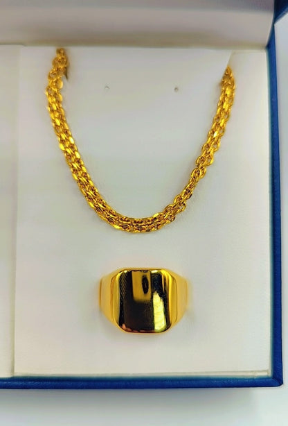 Matching jewelry set for men